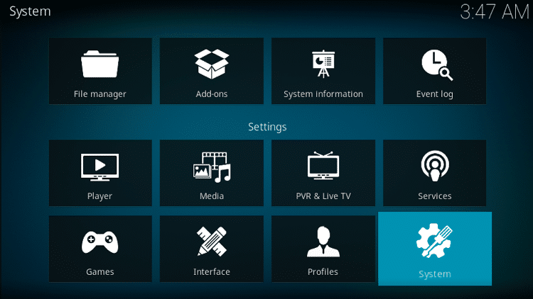 Step 3 - How to Install 7of9 Swift StreamZ Kodi Addon