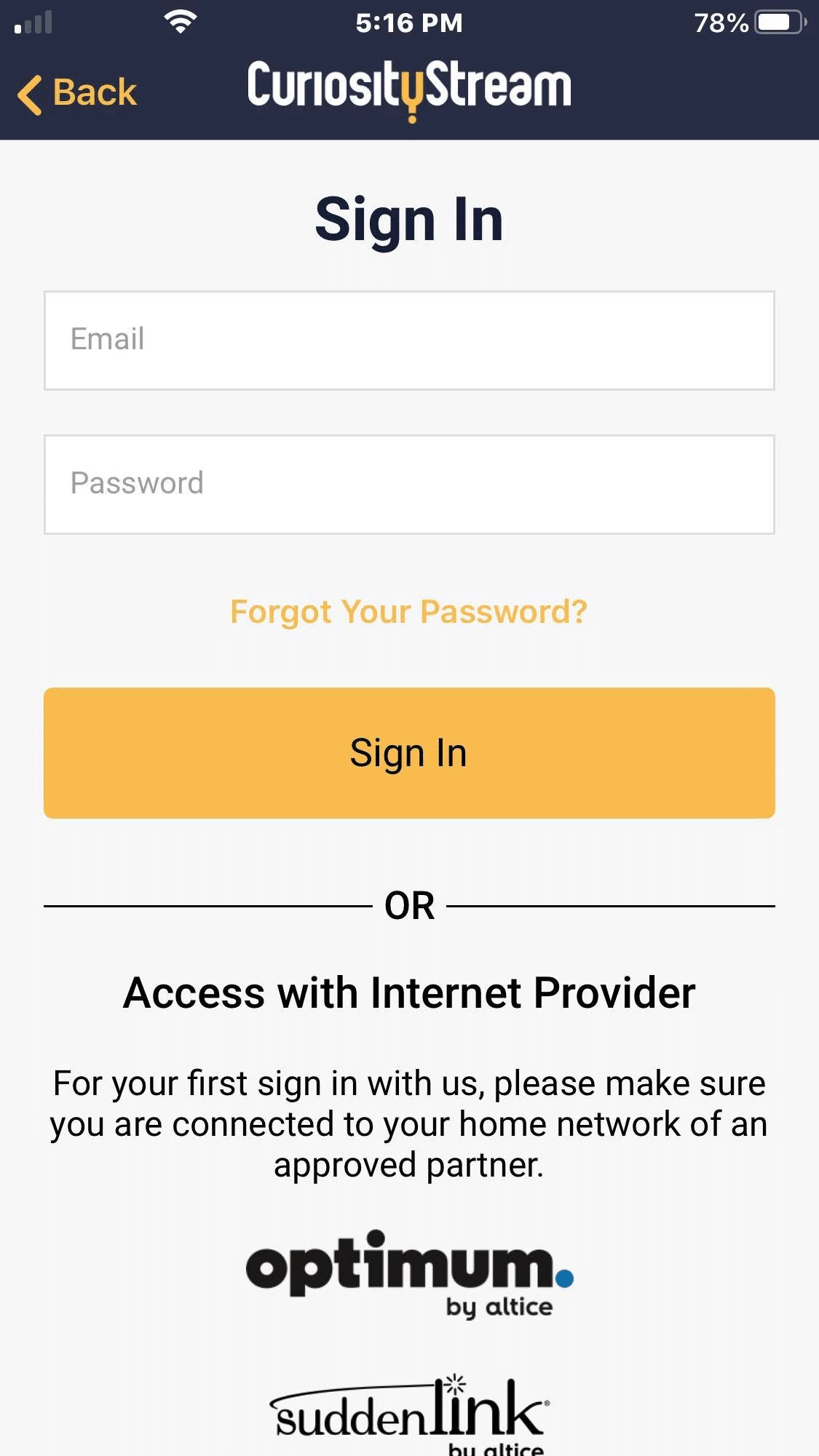 Step 8 - How to Install CuriosityStream on iOS