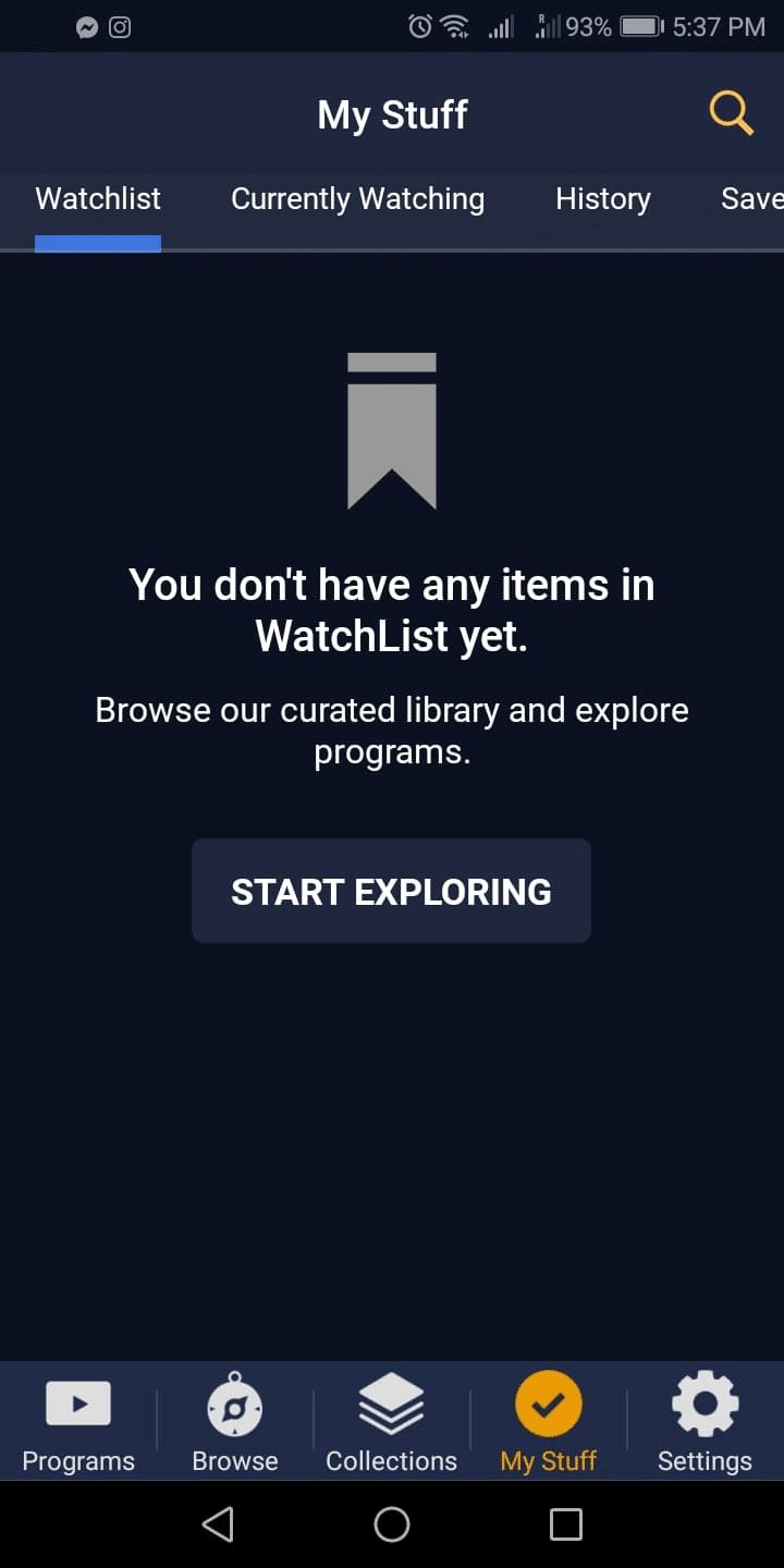 Step 8d - How to Install CuriosityStream on Android