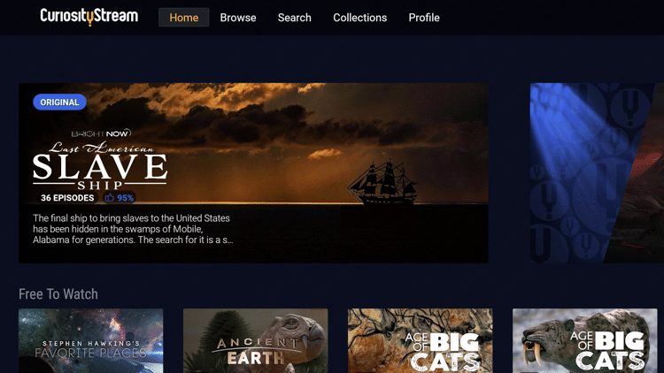 Step 9 - How to Install CuriosityStream on Firestick:Fire TV