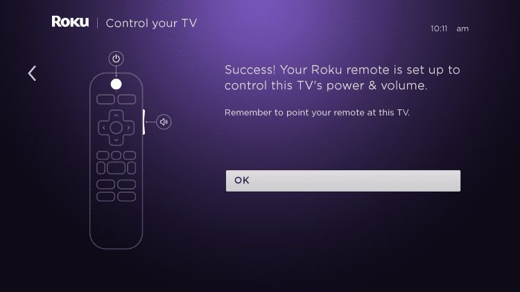 click OK