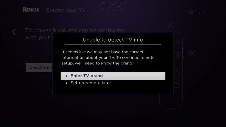 click Enter TV