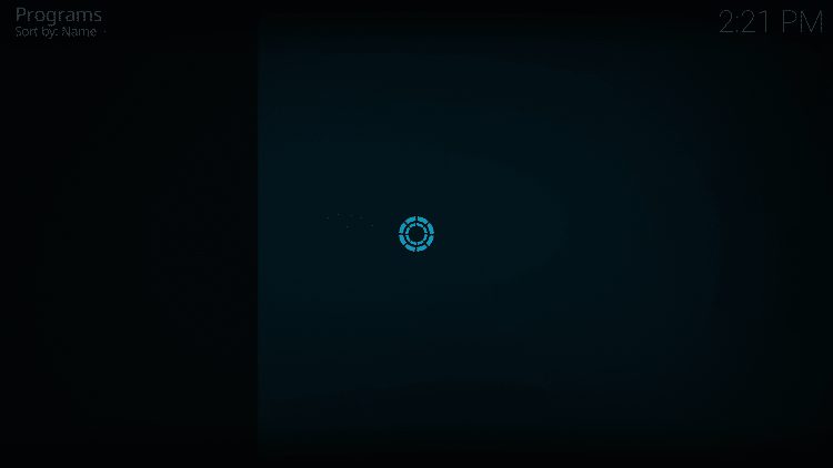 safekodi will begin to scan