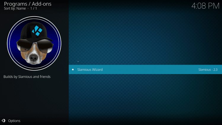 Choose Slamious Wizard