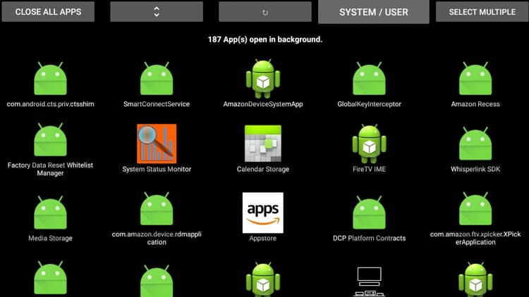 Step 10 - Close all running apps at once