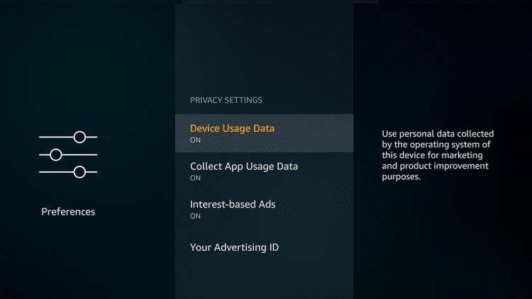 Step 4 - Modify privacy settings