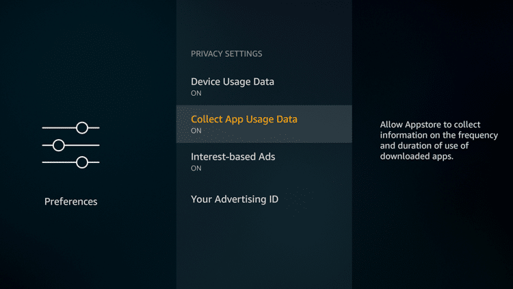 Step 6 - Modify privacy settings