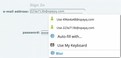 blur auto fill