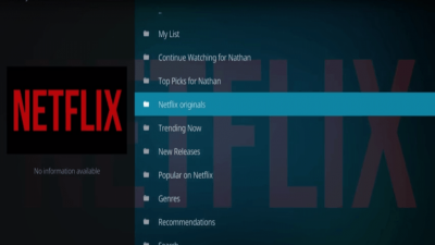 netflix kodi