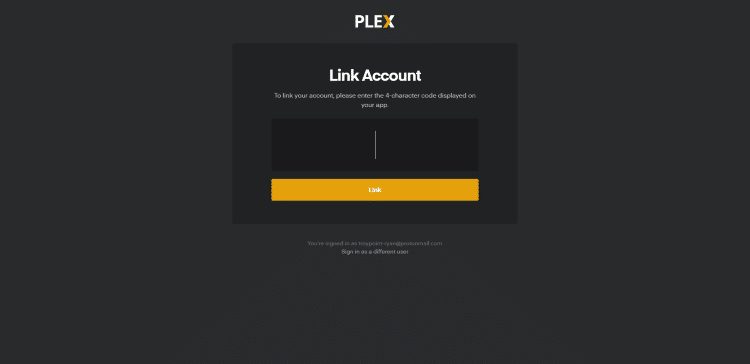 After signing in you are redirected to this screen