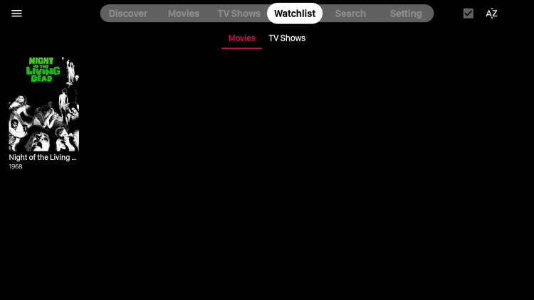That's it! To view your Watchlist, return to the Home screen of Viva TV and select Watchlist within the top menu.
