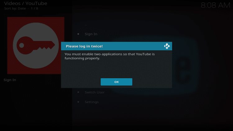 when prompted click ok
