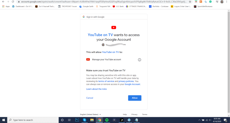 Error Code 6 Youtube Tv