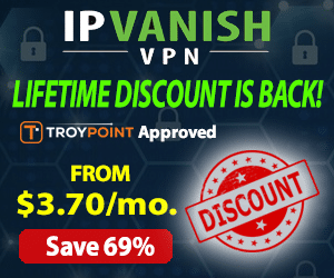 TROYPOINT IPVanish 69% de remise