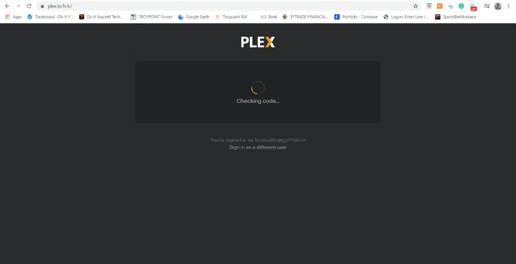 plex activation code