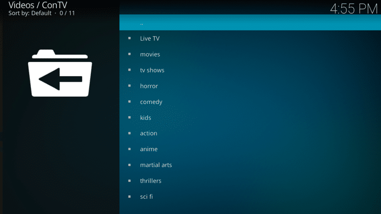 Step 10 - How to Install ConTV Kodi Addon Guide