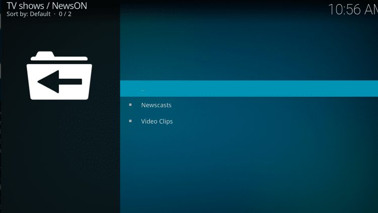 Step 10 - How to Install NewsON Kodi Addon Guide