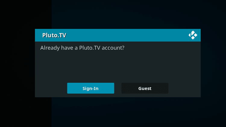 Step 10 - How to Install Pluto TV Kodi Addon Guide