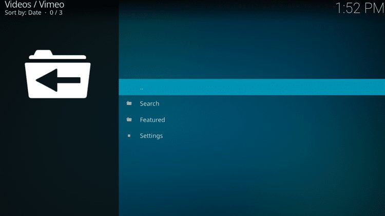 Step 10 - How to Install Vimeo Kodi Addon Guide