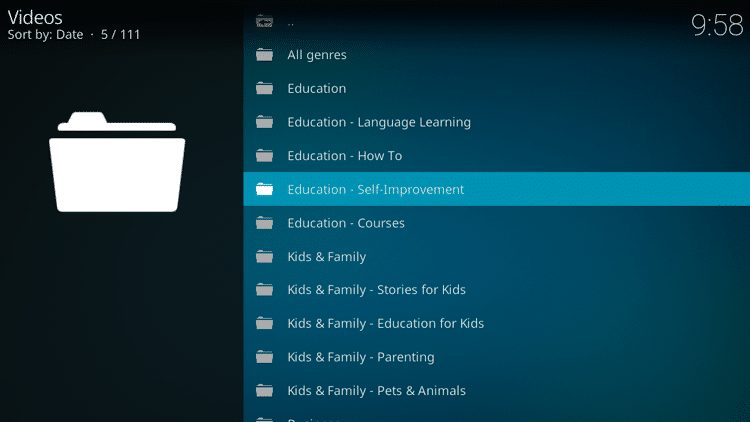 Step 11 - How to Install Apple iTunes Podcasts Kodi Addon Guide