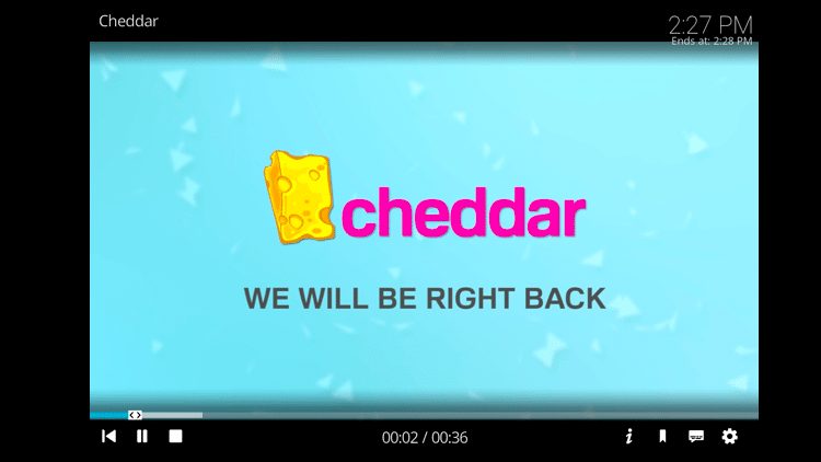 Step 11 - How to Install Cheddar Kodi Addon Guide