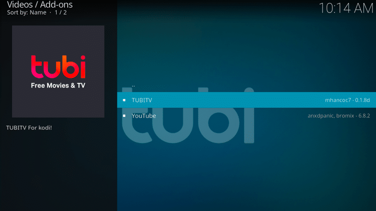 Tubi tv smart tv download