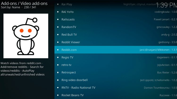 Step 5 - How to Install Reddit Kodi Addon Guide
