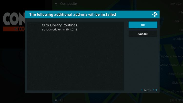Step 7 - How to Install ConTV Kodi Addon Guide