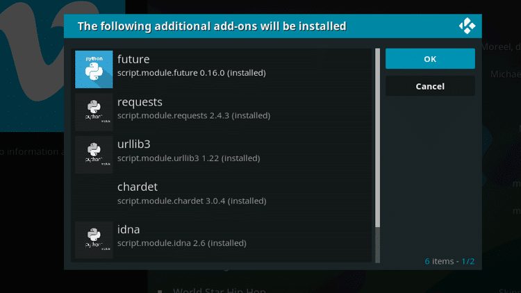Step 7 - How to Install Vimeo Kodi Addon Guide