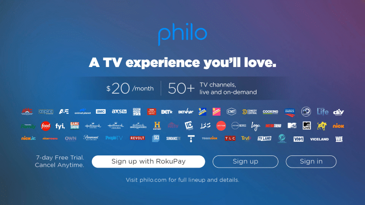 cancel philo tv free trial