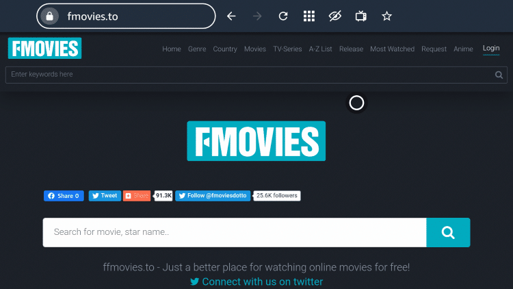 That's it! You are now able to use FMovies on your Firestick/Fire TV device with the Silk Browser.