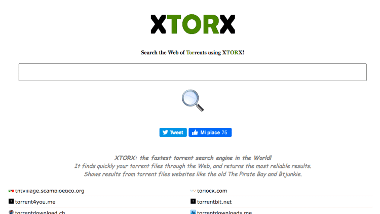 xtorx torrent search engine 