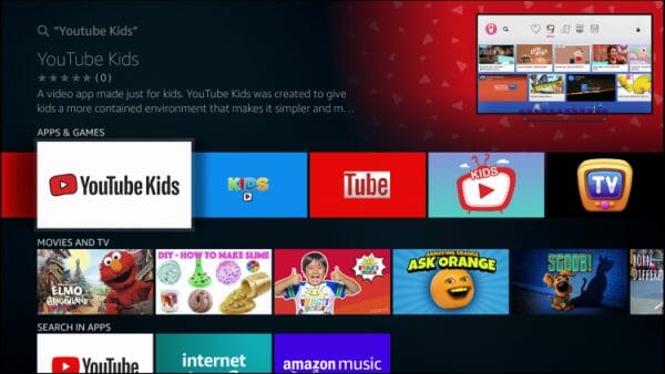 youtube kids fire tv apk