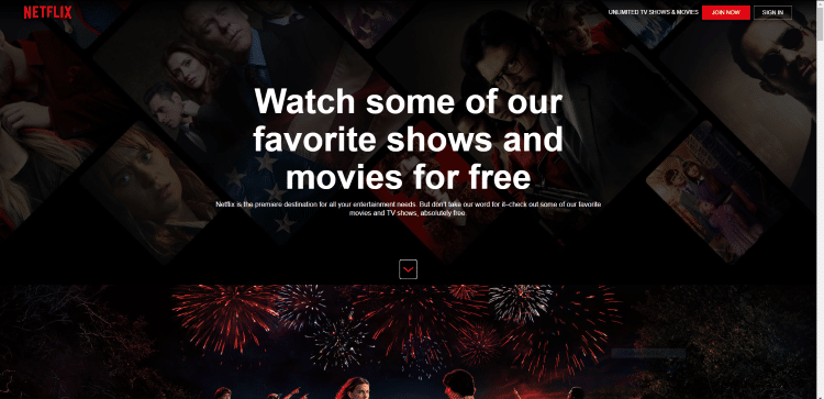 Netflix Comes Out With New Free Section