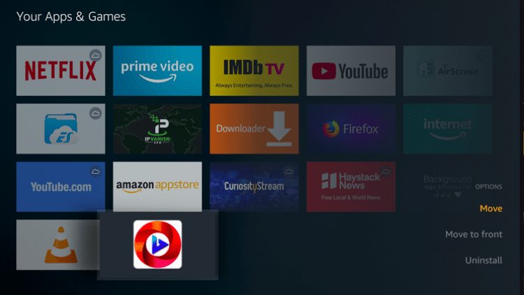 Step 23 - How To Install Oreo TV APK On Firestick:Fire TV Guide