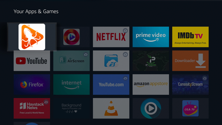 Step 26 - How To Install Kraken TV APK On Firestick:Fire TV Guide