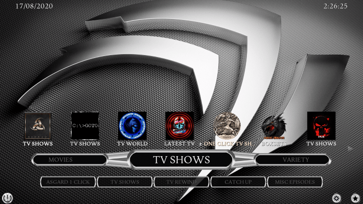 cmanfluence kodi build tv shows