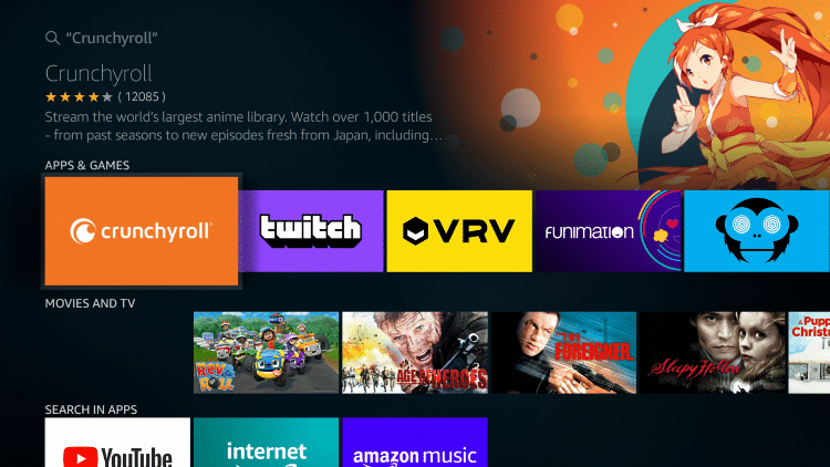 How To Install Crunchyroll App On Firestick Fire Tv Roku And More