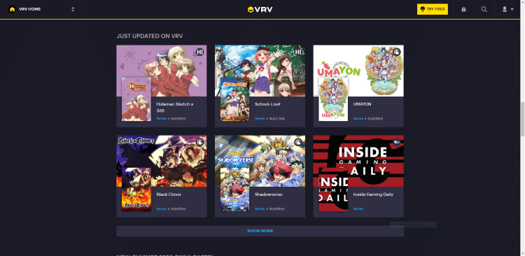 vrv kissanime alternatives