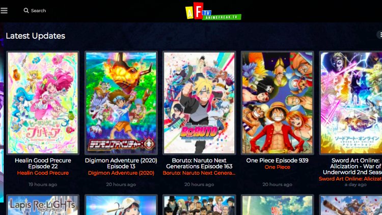 anime streaming sites animefreak