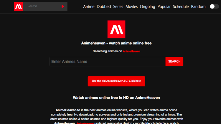 anime streaming sites animeheaven