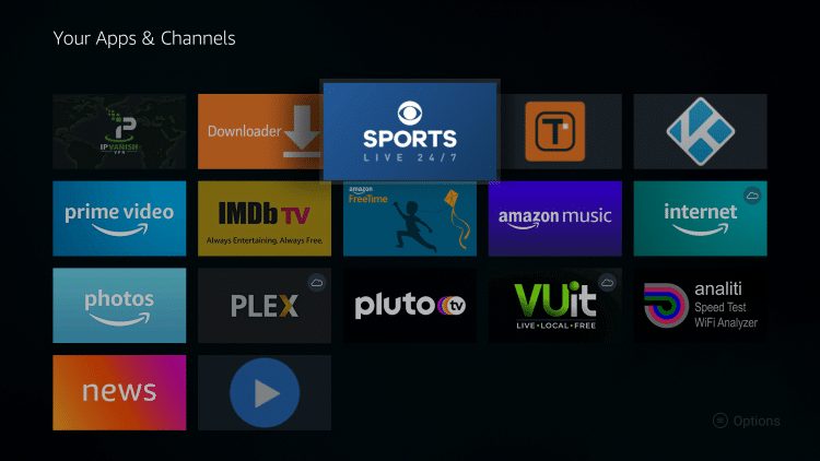 Free sports discount app on firestick