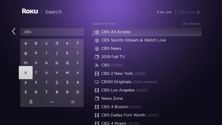 Type CBS