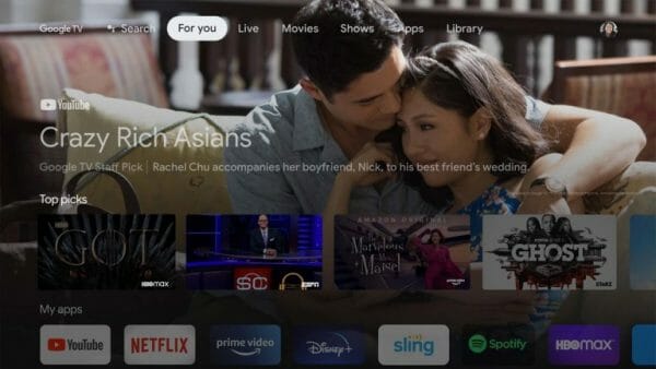 This updated version of the Chromecast comes with an included remote, a new "Google TV" operating system, and lets users install apps directly on the device for all-inclusive streaming.