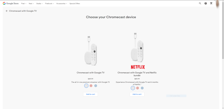 The new Chromecast Device with Google TV is now available for purchase on the Official Google Store Website.