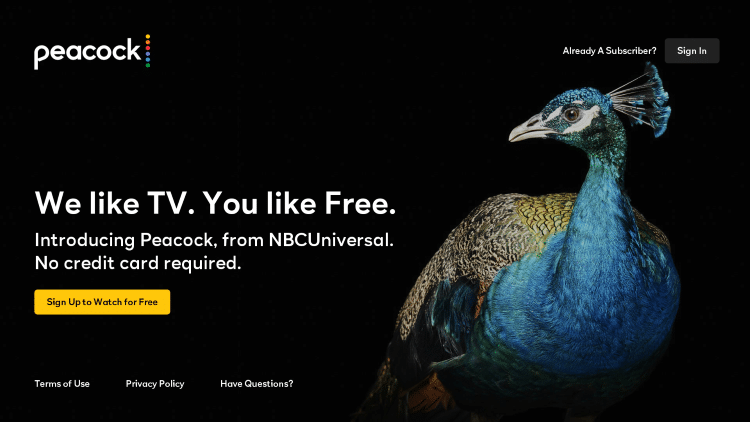 That's it! You have successfully installed the Peacock TV channel on your Roku device.