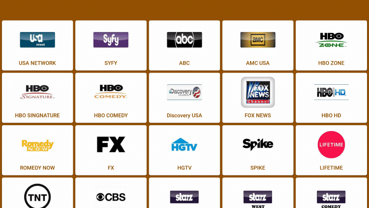 Tableau de bord Kraken TV - Meilleures applications IPTV gratuites pour le streaming TV en direct