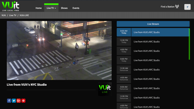 VUit Dashboard - Best Free IPTV Apps for Live TV Streaming v2
