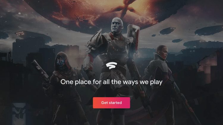 Stadia on Google TV