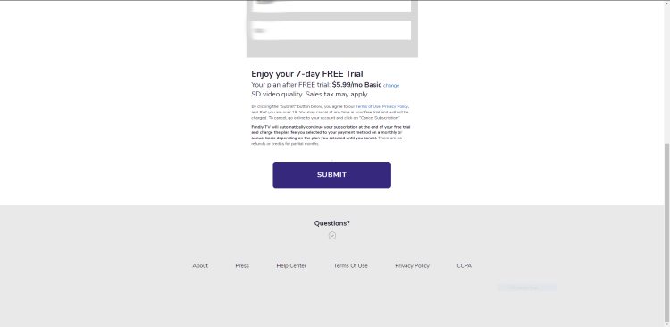 That's it! You have successfully registered for a Frndly TV account.